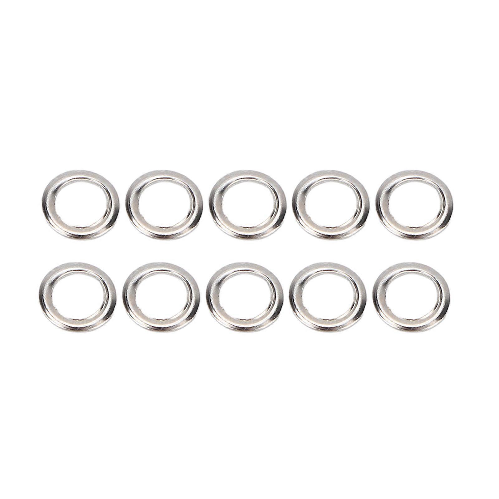 1000pcs Grommet Tool Kit Iron Plastic Material DIY Making 3mm/0.1in 10 Color Plating Eyelets Set for Crafts Shoes