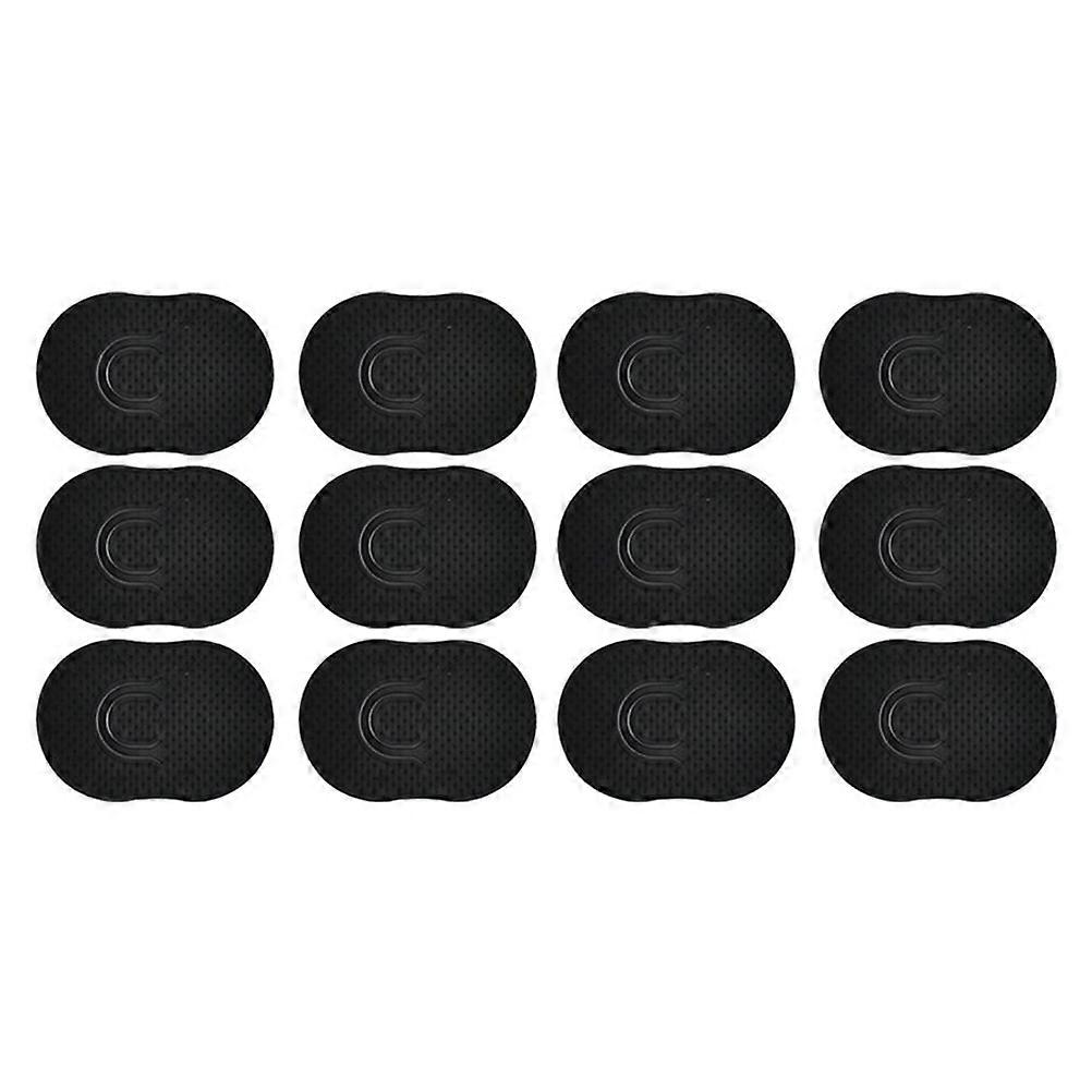 Handborste Palm Held Combs Skrubba hårbotten för skäggägare 12st