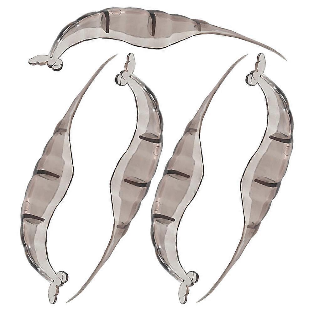 Shrimp Tool with Sturdy Plastic Construction for Easy Peeling at Home Grey