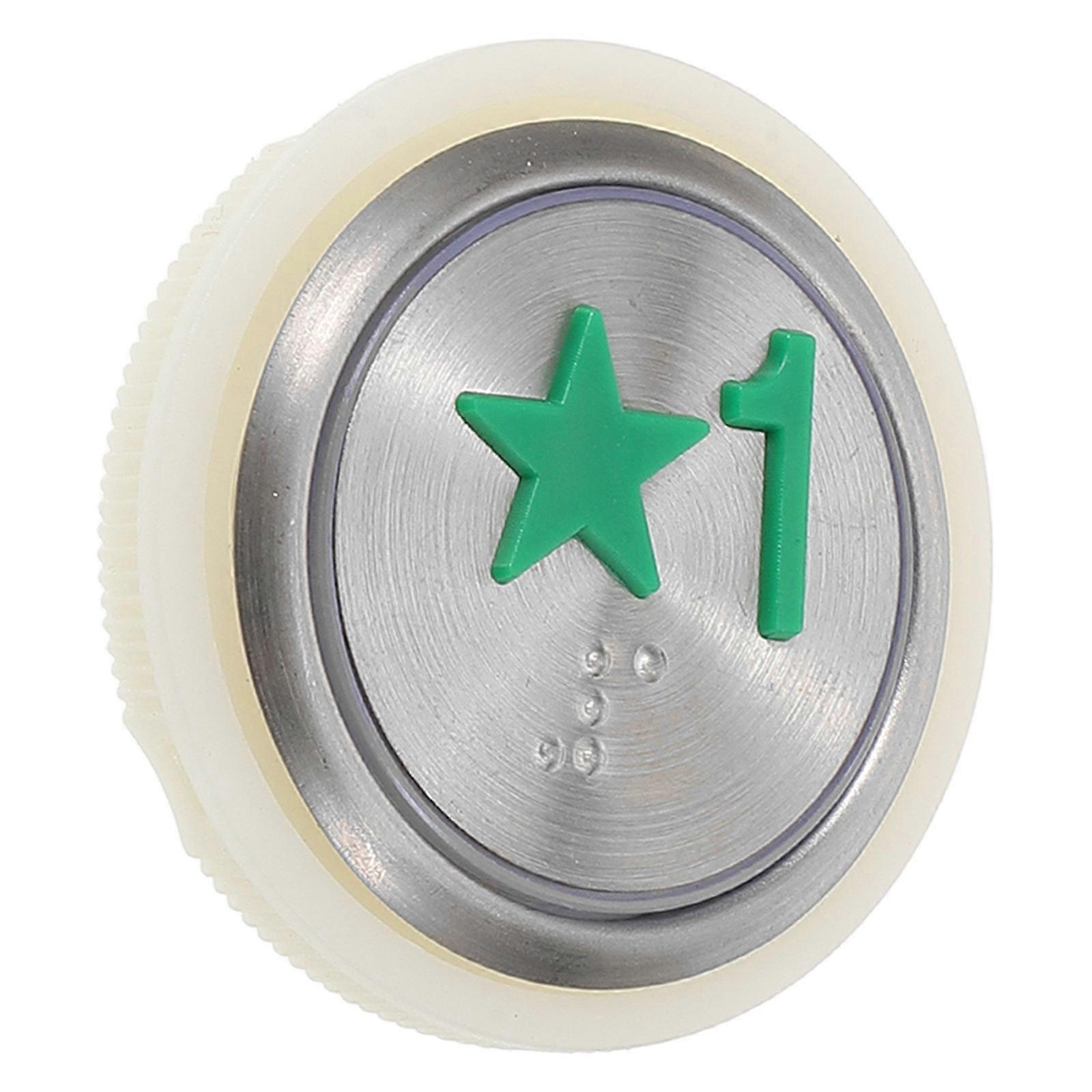 Elevator Button Replacement 1st Push Button Floor Accessory without Braille