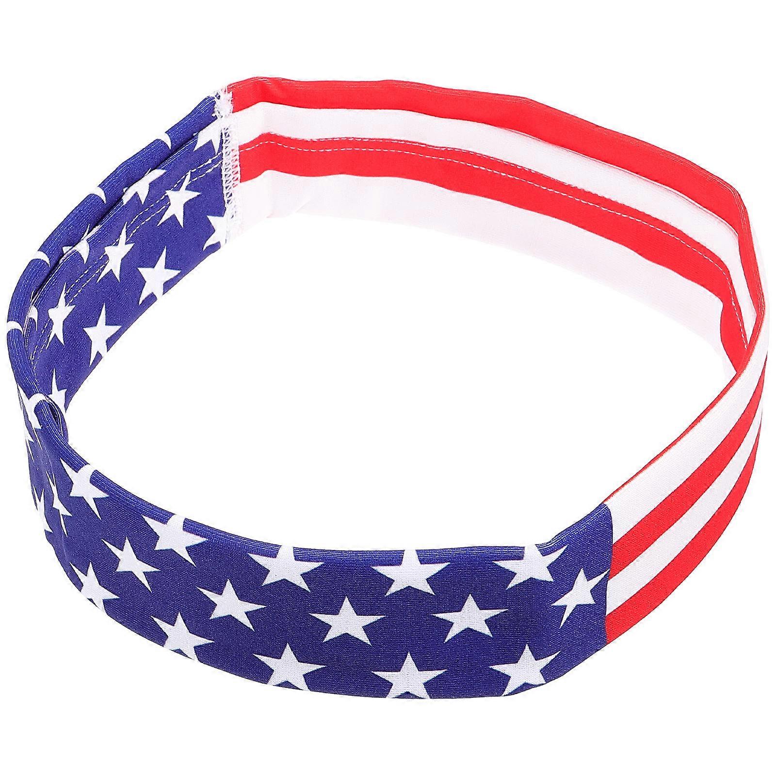 Here's a polished and professional product title and description for your **American Flag Pattern Workout Headband**:
### ๐บ๐ธ **American Flag