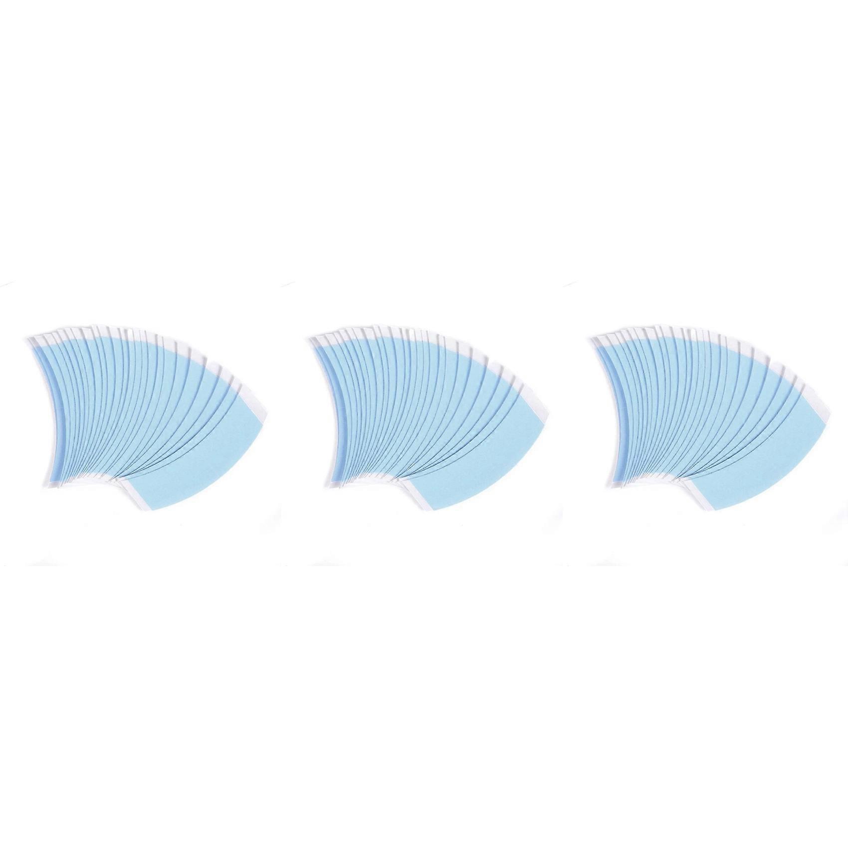216Pcs Blue Strong Double Side Tape Extension Wig Tape Fixed Tape Arc Double Sided Tape for Toupee L