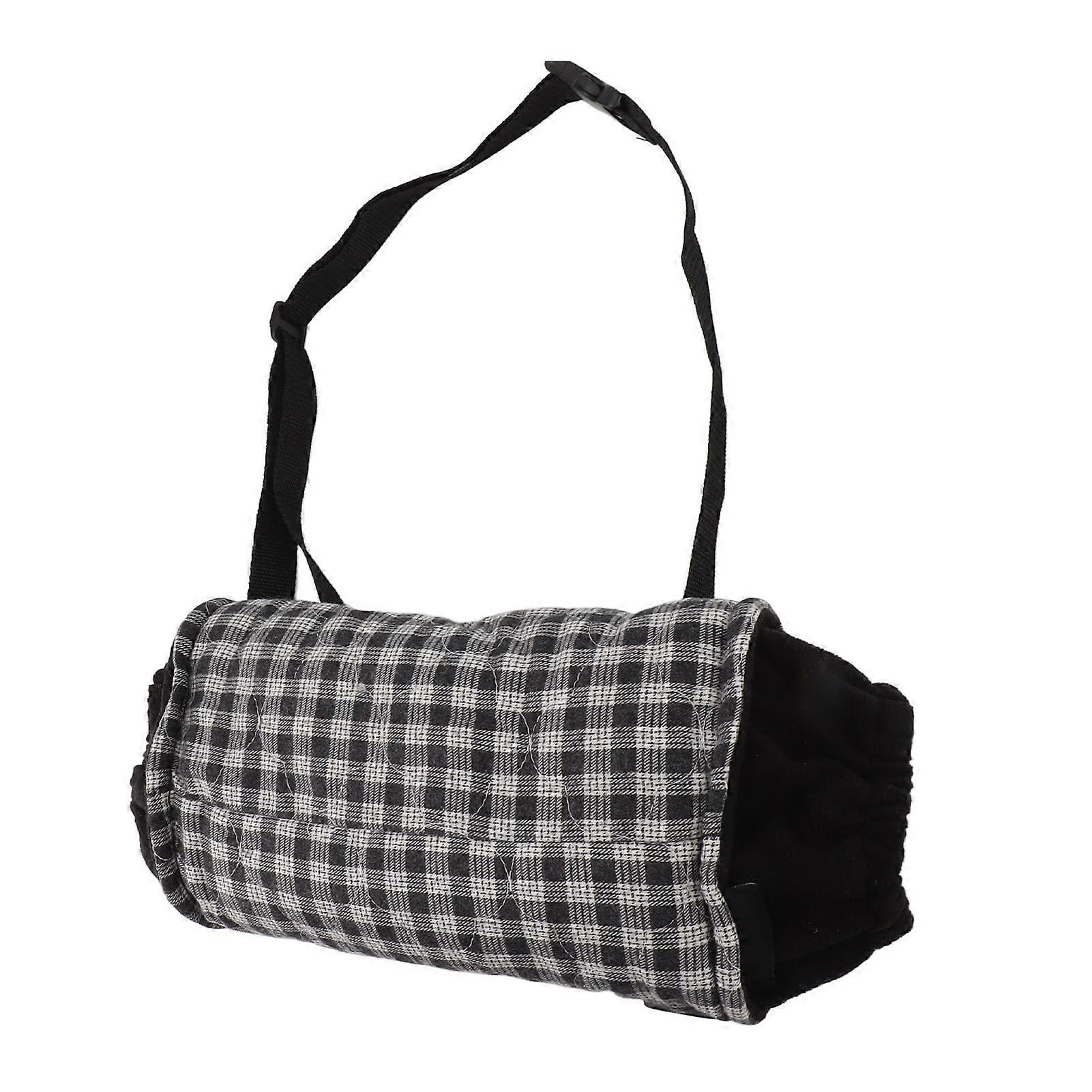Heated Hand Bag with Rust USB Adjustable Waterproof Hand Muff for Winter Hunting Camping Polyester Black White