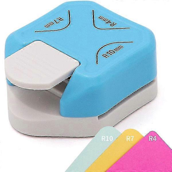 3 in 1 Corner Rounder Hole Punch Paper Hole Corner Trimmer for Paper Craft Photo Cutting