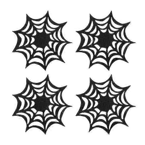 Decoration for Dining Table, Coaster for Drinks, Halloween Spider Web