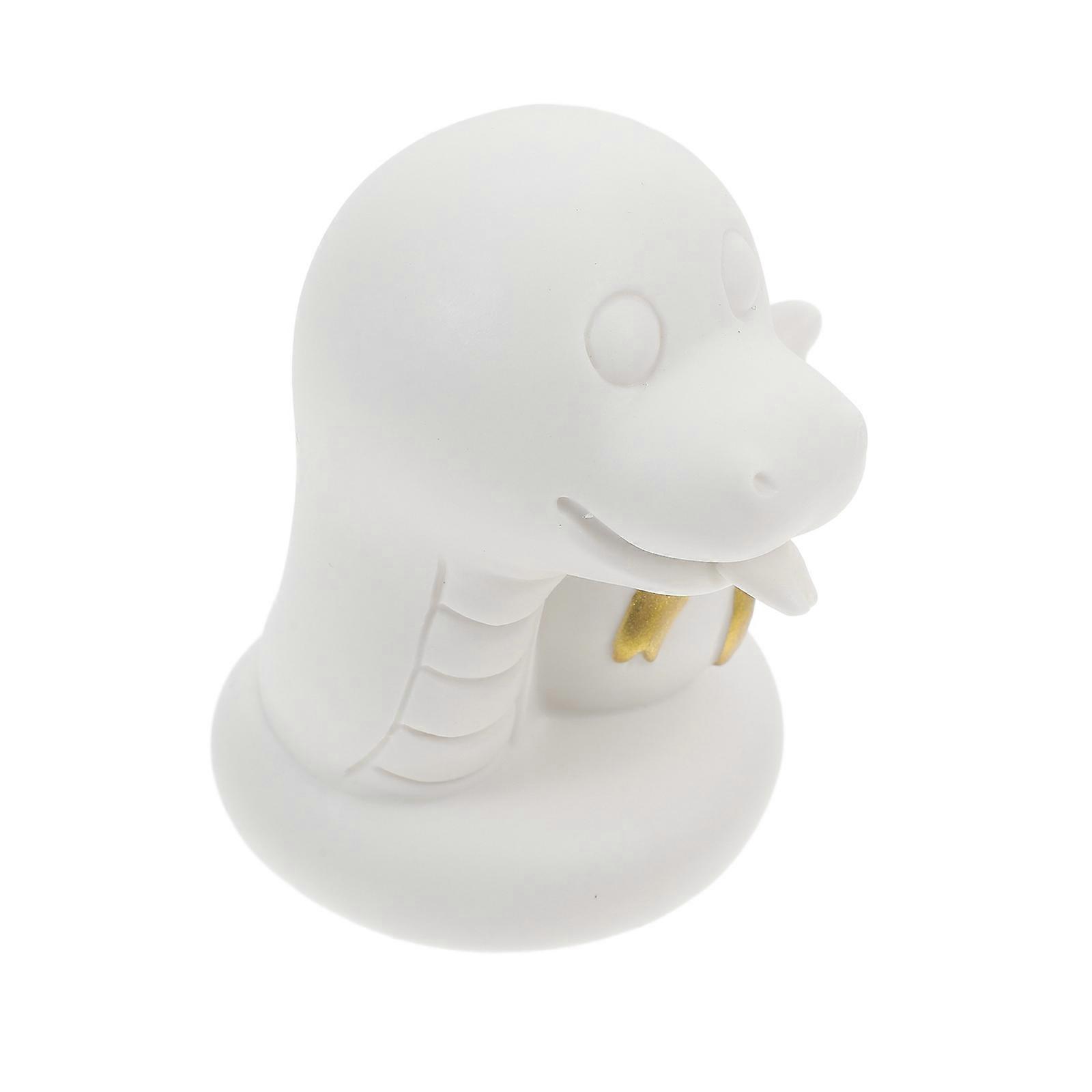 Ceramic Snake Figurine 1 Set Desktop Snake Statue Sculpture Decoration