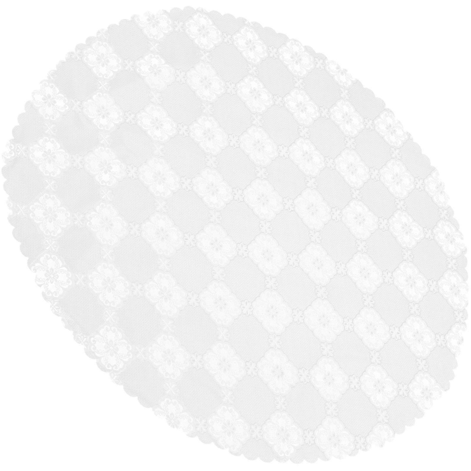 Party Table Cloth Lace Tablecloth for Round Tables Protect from Stains Kitchen Dining 120CM 1Set