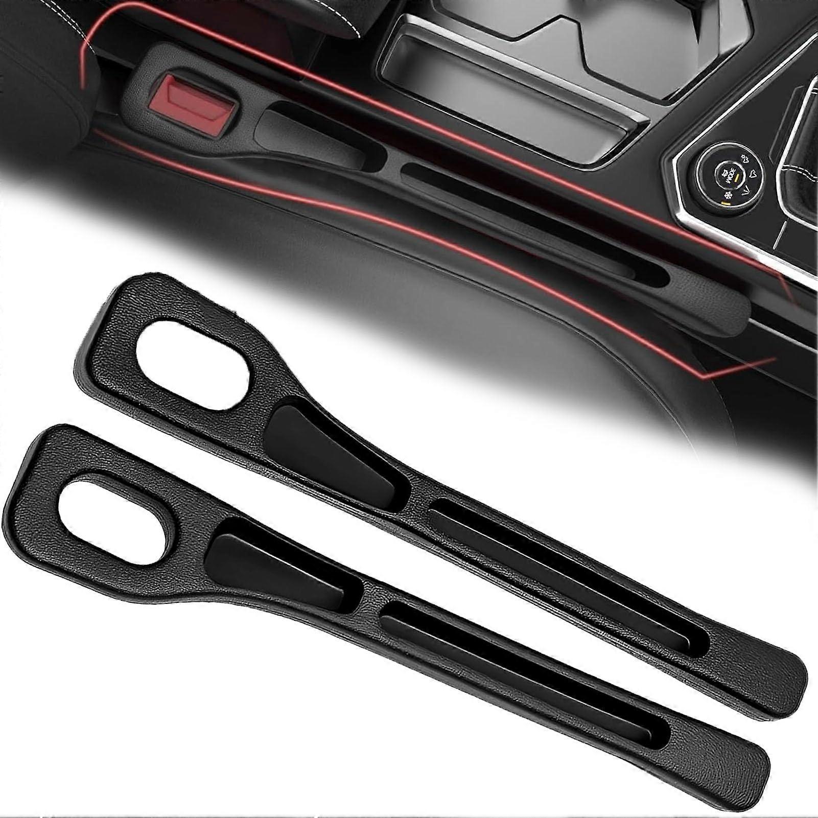 lückenheld Car Seat Gap Filler Pack of 2, Universal Storage Organizer for Car Seats, Compatible with All Vehicles, Durable Material