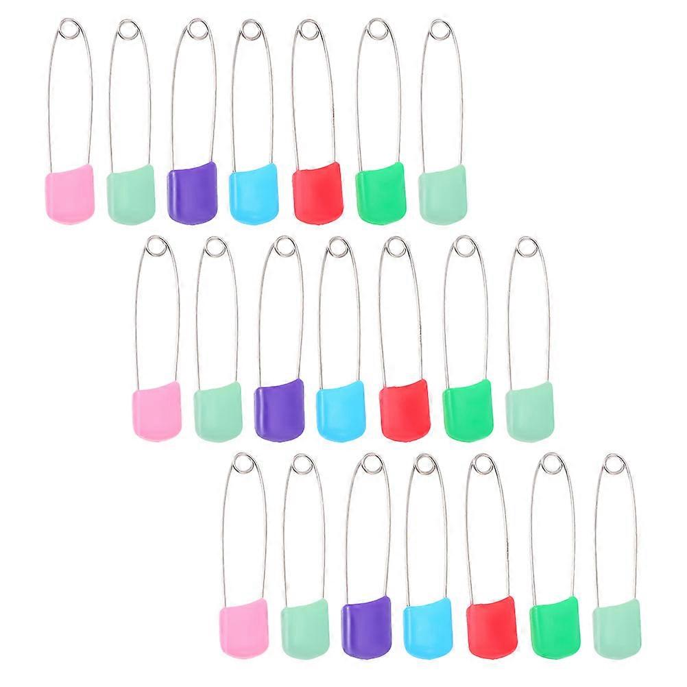 50Pcs Mixed Color Baby Diaper Safety Pins for Cloth Diapers and Nappies