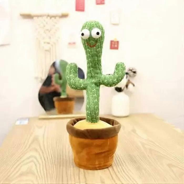 SHOP-STORY - CACTUS GRINGO: Cactus Plush Toy that Dances, Sings and Repeats