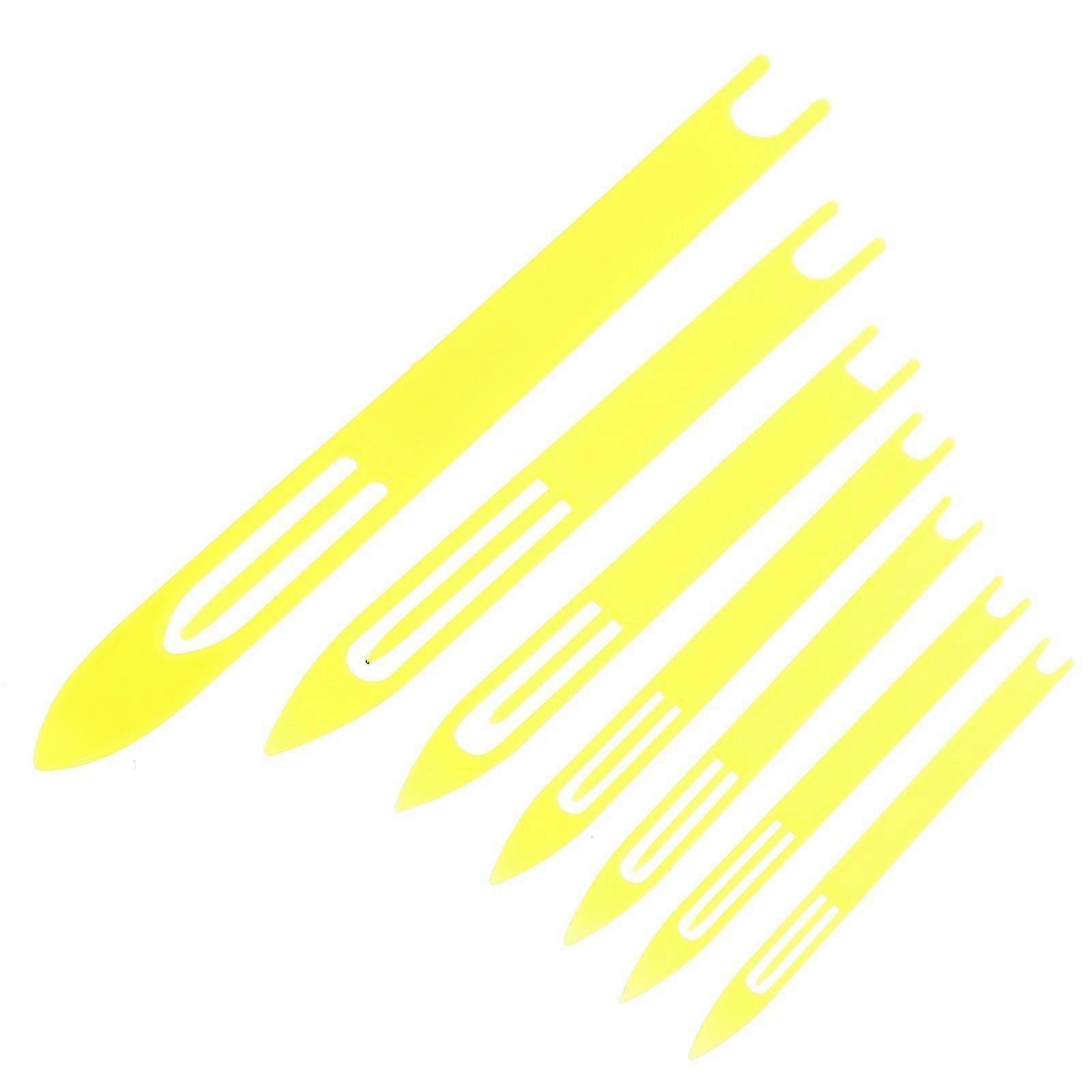 Fishing Netting Needle Shuttles for Repairing Nets 7pcs Durable Plastic