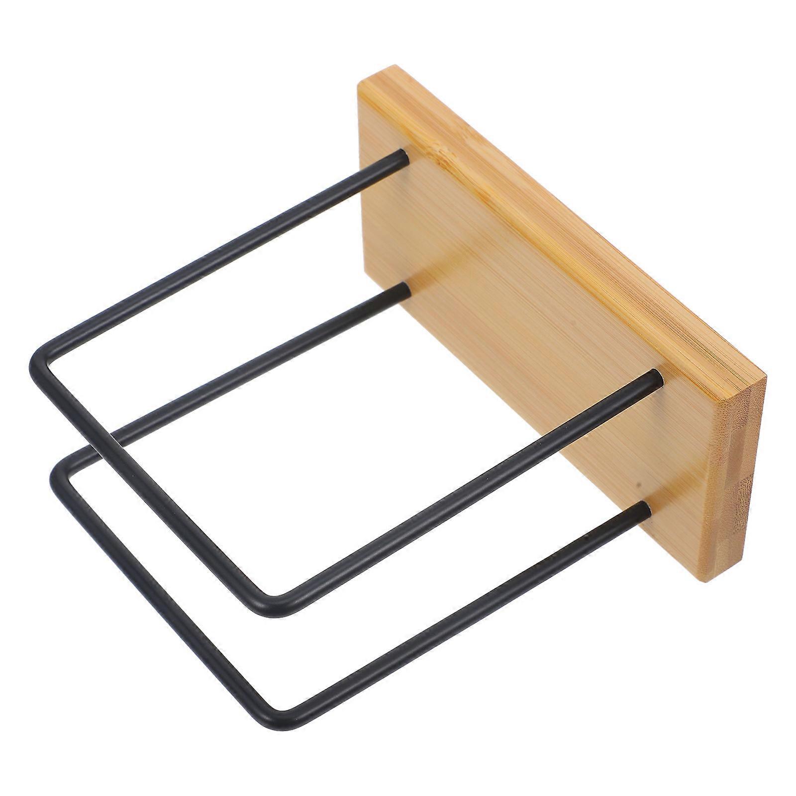 Rustic Napkin Holder with Smooth Edges and Stable Base for Bar Cafe Kitchen or Office Assorted Color