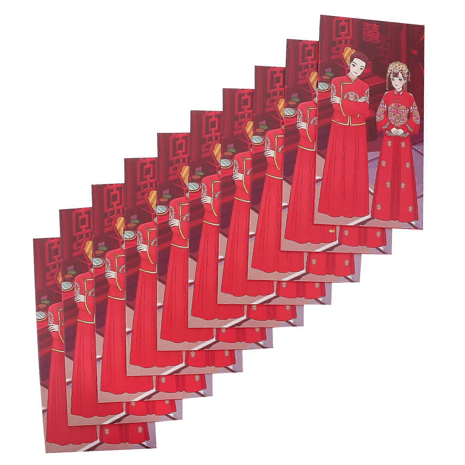 Wedding Red Envelopes Money Packet for Storage 30Pcs Paper Pack
