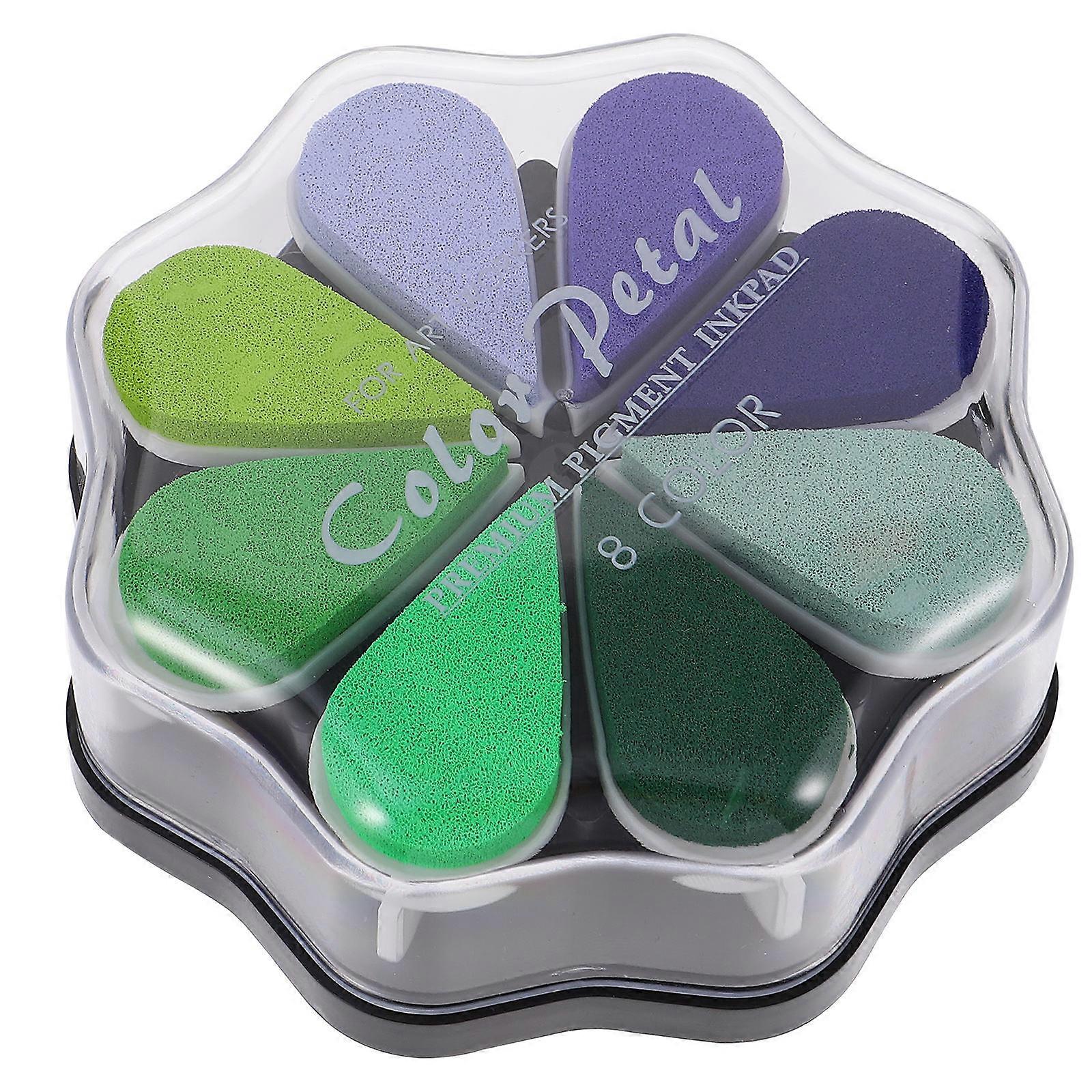 Δημιουργικό μαξιλάρι μελανιών χειροτεχνίας ιδανικό για τους χρήστες DIY και το ανθεκτικό υλικό σφουγγαριών πολυ χρώμα κατάλληλο 1Pcs