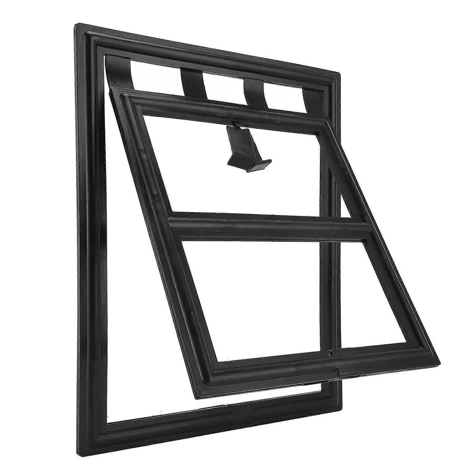 Fly Screen Door for Pets - Lockable Doggy Door, Cat Passage Flap for Indoor Use, Small Size for Pigs and Cats (S)
