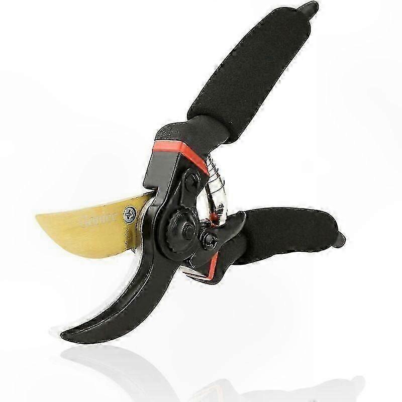 Premium Titanium Bypass Pruning Shears for Garden and Hedge Cutting Tools