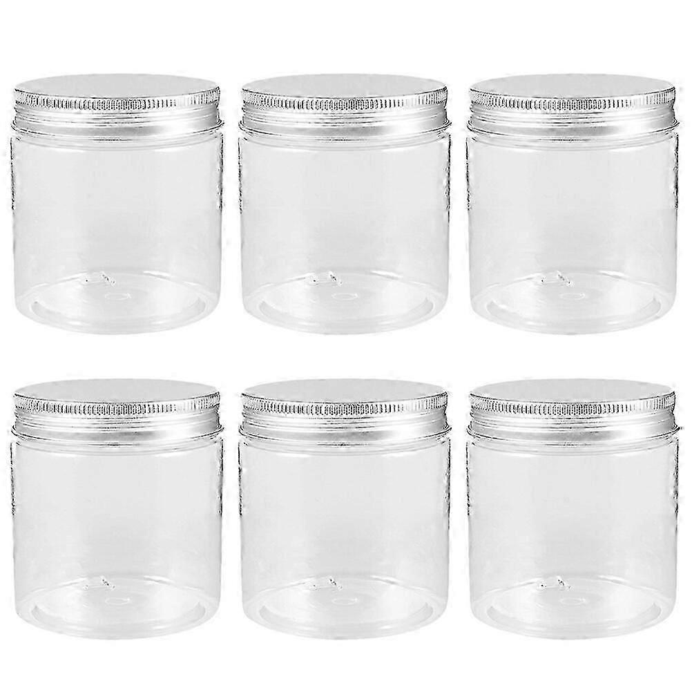 Set of 6 Portable Mini Glass Jars for Home Use with Lids, Ideal for Various Storage Needs