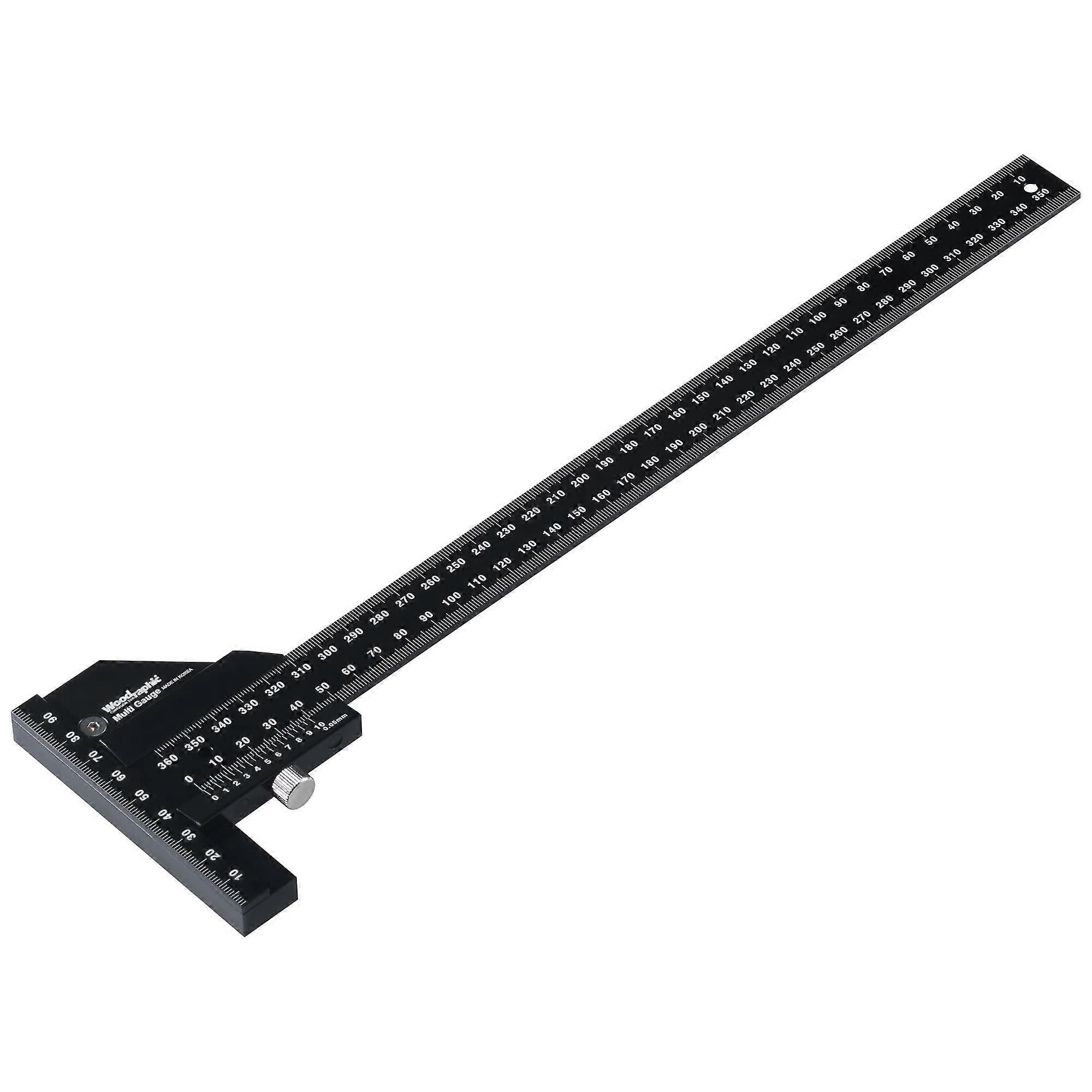300mm Scribing Gauge CNC Metric Measuring Ruler for Carpentry, DIY ( Version)