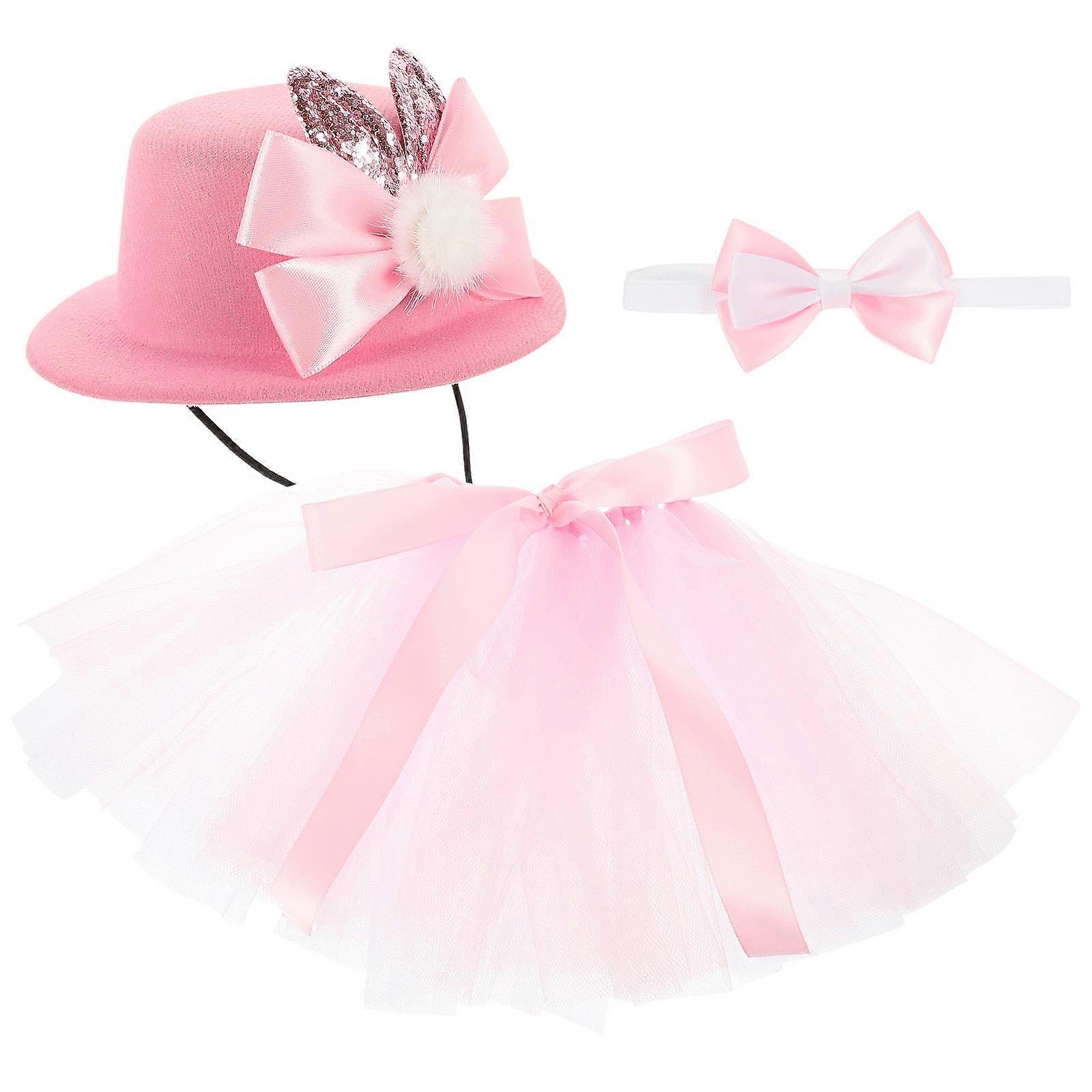 Dog Easter Costume Pet Cosplay Clothing for 1Set Suit