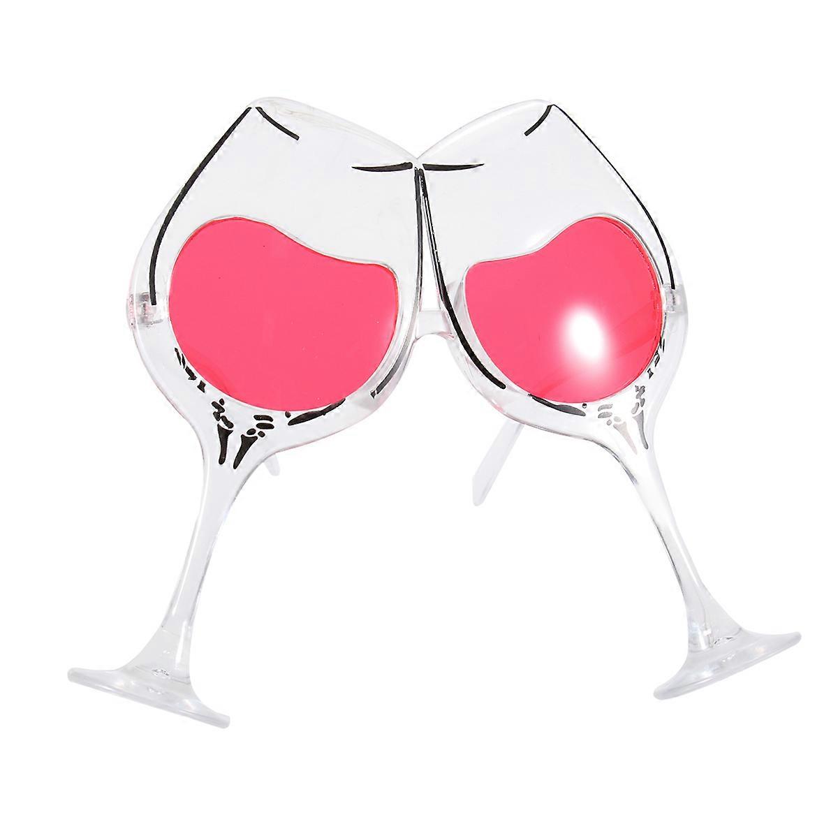 Wacky Eyeglasses for Party Decorations Multi Color PP Material Lightweight and Environmentally Friendly 1pc