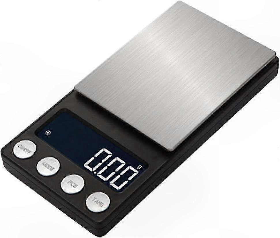 Precision Digital Scale 50g x 0.001g with LCD Display, Compact Lab Grade Electronic Pocket Scale for Jewelry and Weighing Tasks