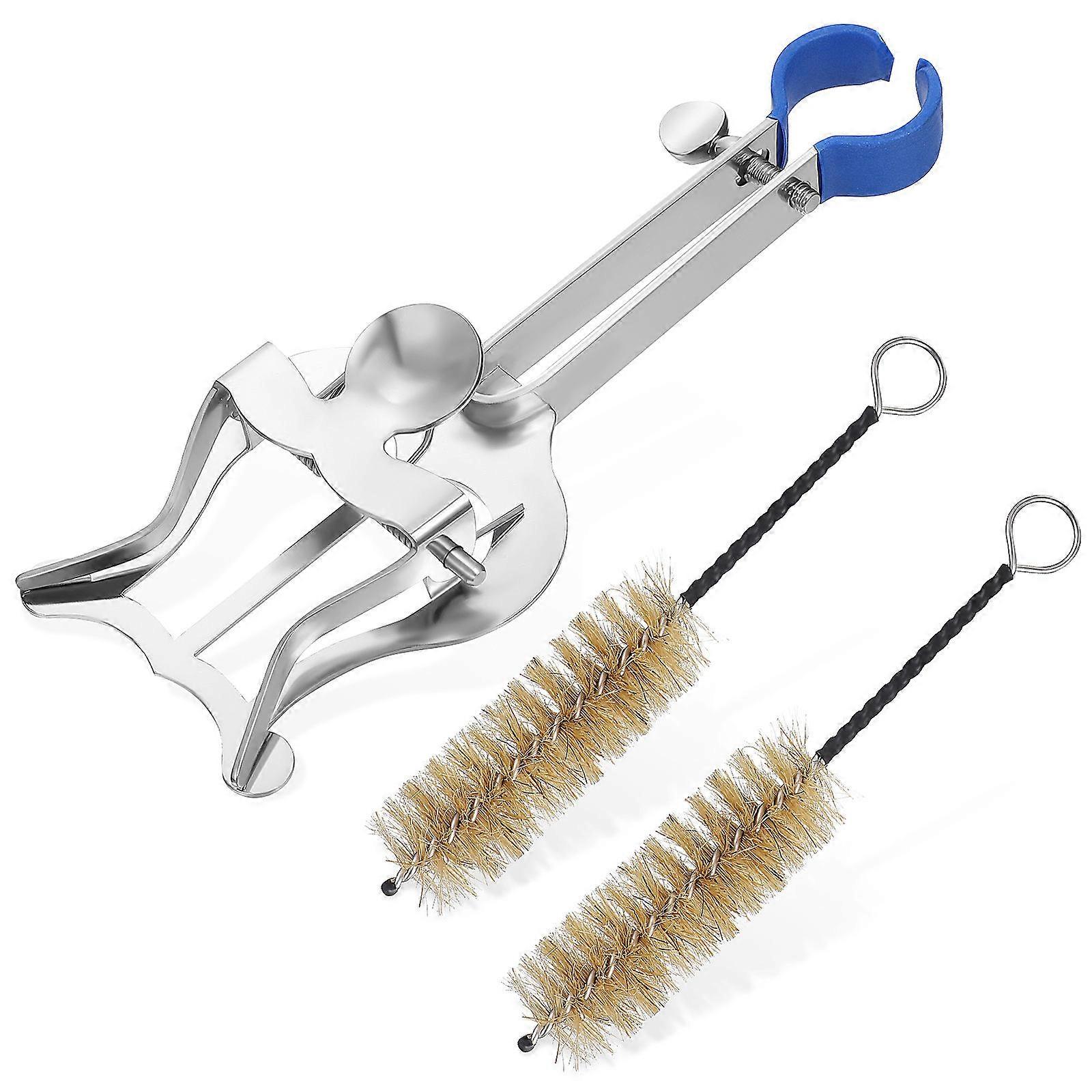Marching Band Design Music Book Clamp For Musical Practice With Instrument Cleaning Brush 1 Set