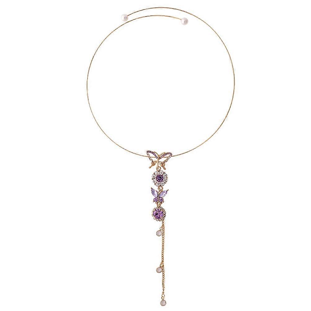 Masteelf 1Pc Vintage Clavicle Chain Necklace for Women Fashionable and Simple Design Perfect for Parties