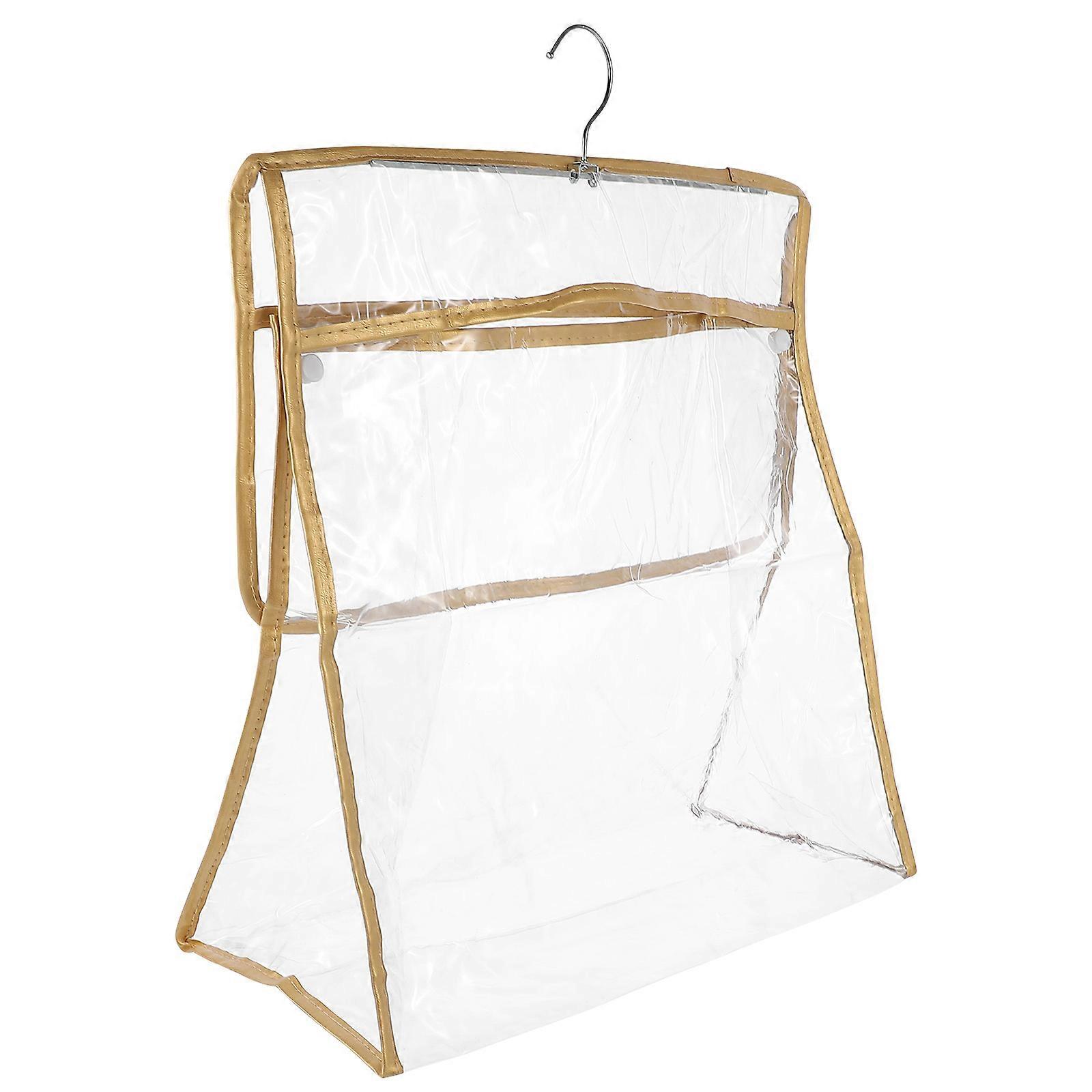 Hanging Toiletry Bag Travel For Bathroom Accessories In Transparent Style With Snap Button 1Pack