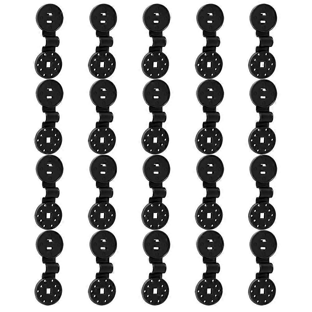20pcs Shade Cloth Clips for Garden Netting Plastic Sunshade Fixing Clamps