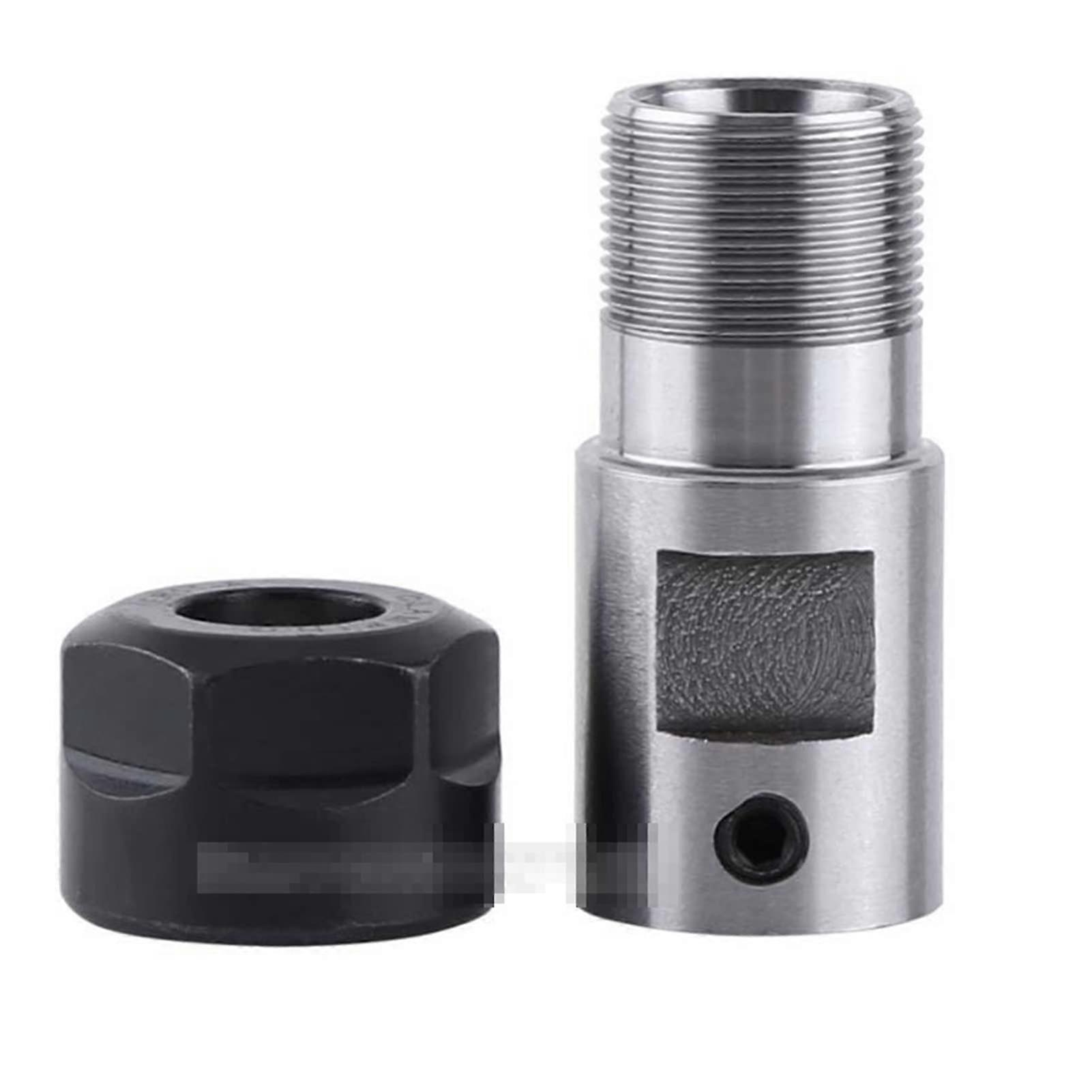 ER11 Collet Chuck With Motor Shaft Extension Rod For CNC Boring Grinding Lathe Tools Inside 5 mm 6 mm 8 mm