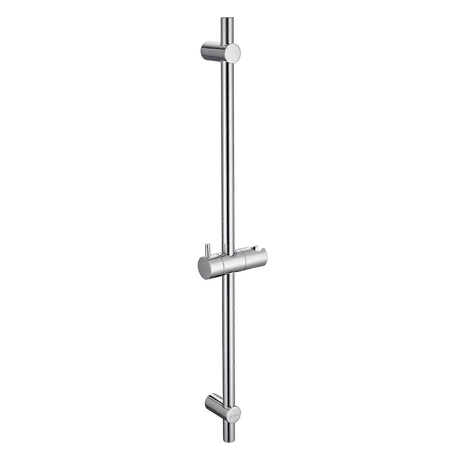 Stainless Steel Shower Rail 70 cm, 360° Rotatable, Adjustable, Chrome