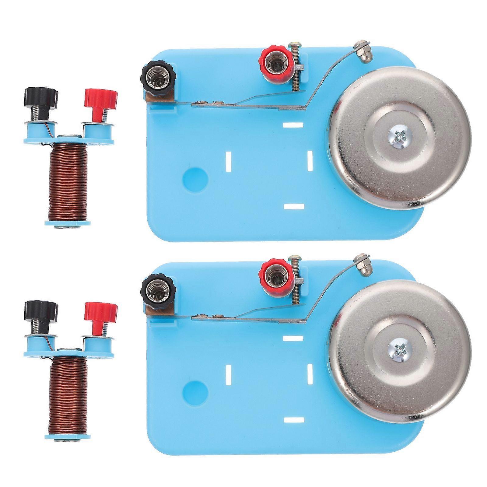 2pcs Physics Experiment Electric Bell Electrical Laboratory Accessories Experiment Tool