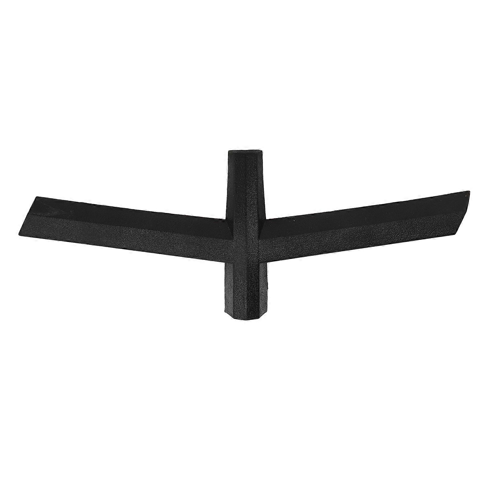 Front Grille Bowtie Emblem, Custom Replacement for 2010-2013 Chevy Camaro, Black Air Flow Guide