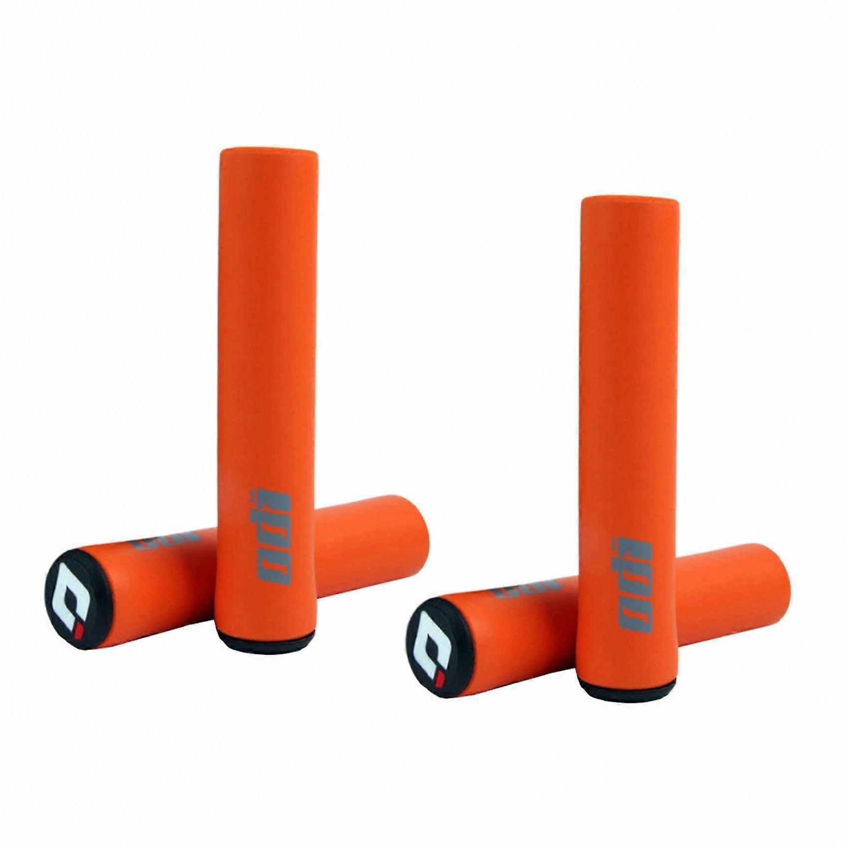 Silicone Handlebar Grips for Mountain Bikes, 4-Pack Soft Shock-Absorbing Bicycle Grips Accessory