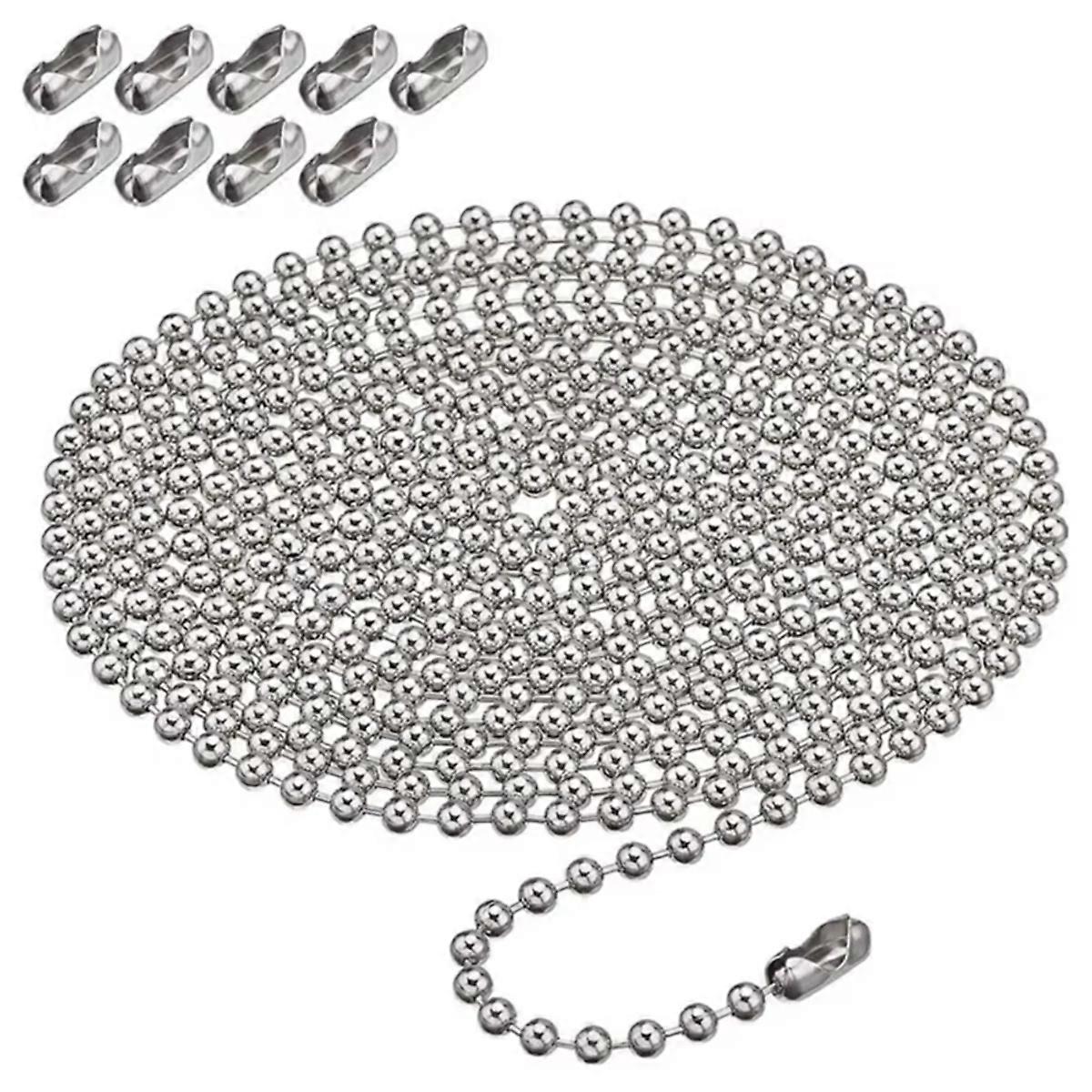 Rollobeschlag Metallperlenkette mit Perlenschnallen Zubehör