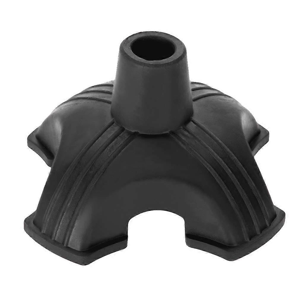 Cane Tip, Anti-Skid Rubber Cane Tip for 3/4 Inch Walking Stick, Self-Standing Stick Base Tip Accessories