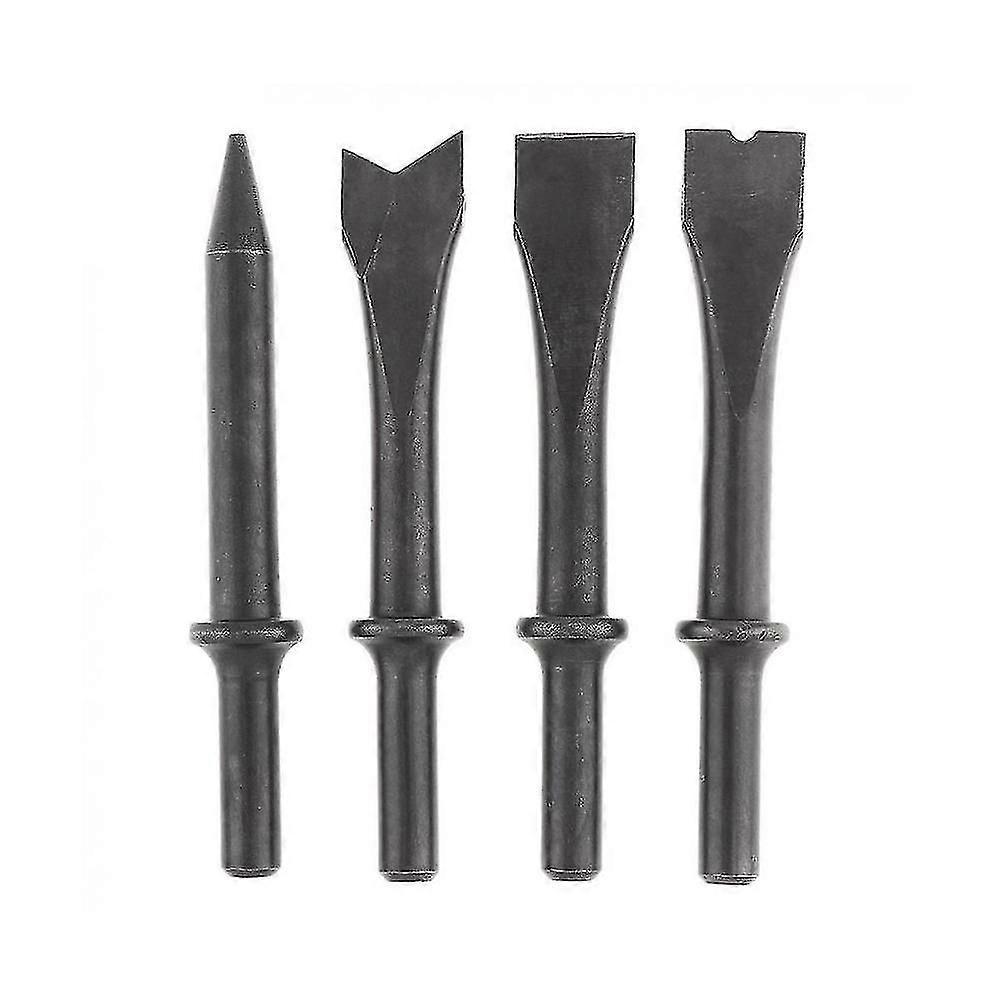 4pcs/lot Accessories Hard Steel Solid Air Chisel Impact Head Support Pneumatic Tool For Cutting / R