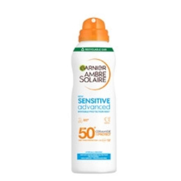 GARNIER - Ambre Solaire Sensitive Advanced Face Mist SPF 50+ (let følsom hud) 150ml