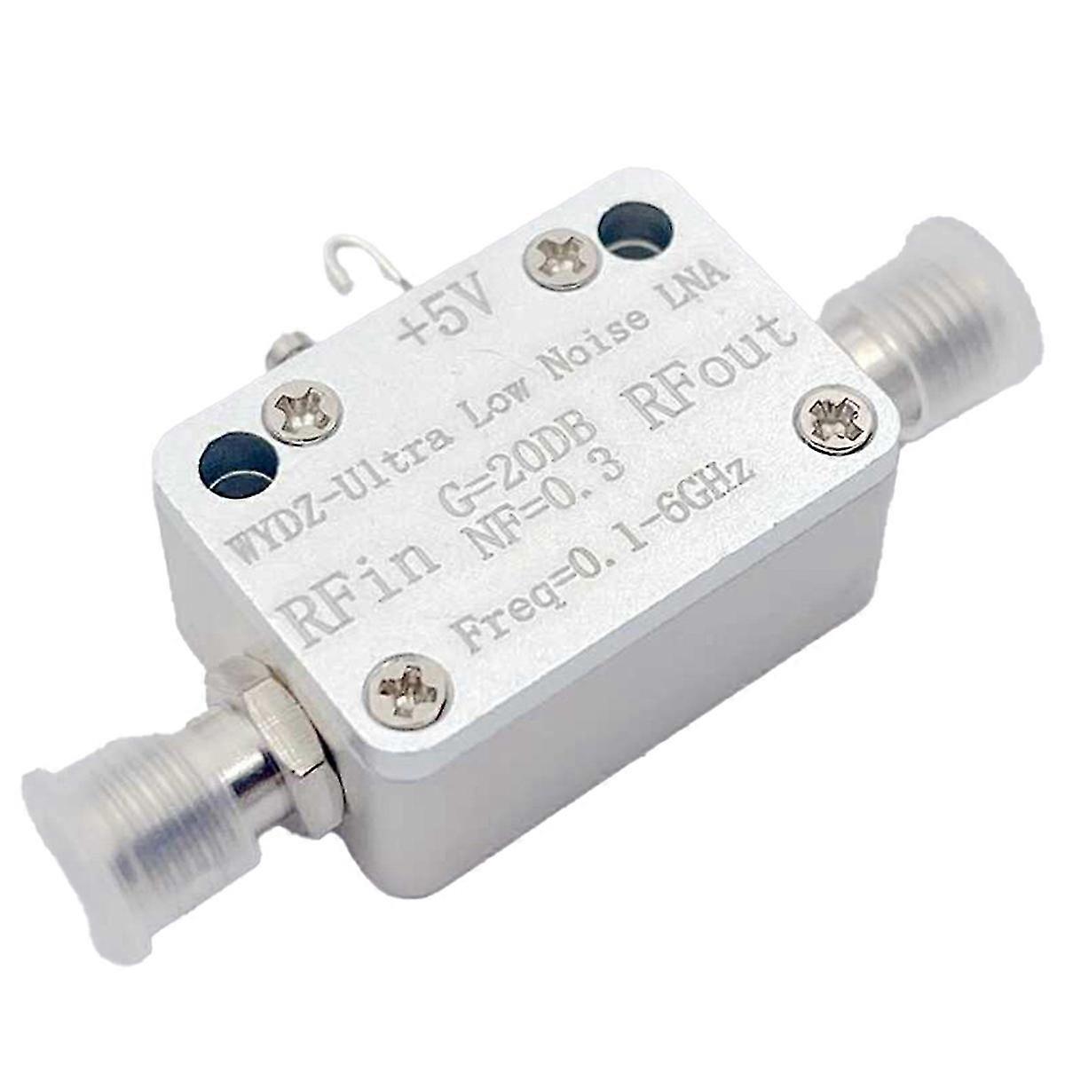 100M-6GHZ 20DB Ultra Low Noise LNA Amplifier NF=0.3 RF Drive Signal
