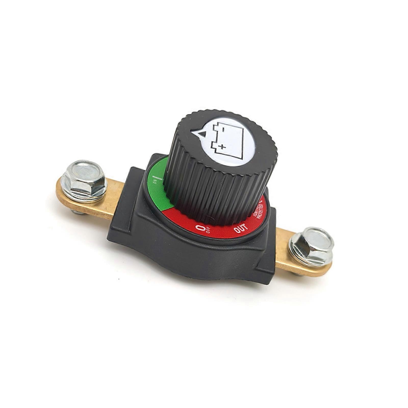 Fast Response Battery Cutoff Terminal Isolator Plastic Metal Design Universal Vehicle Compatibility Energy Saving Design Multicolor