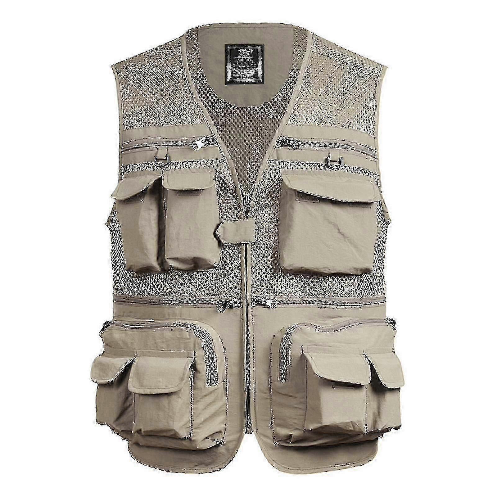 Pustende Mesh Fiskevest for britiske sportsfiskere - Lett reisedesign