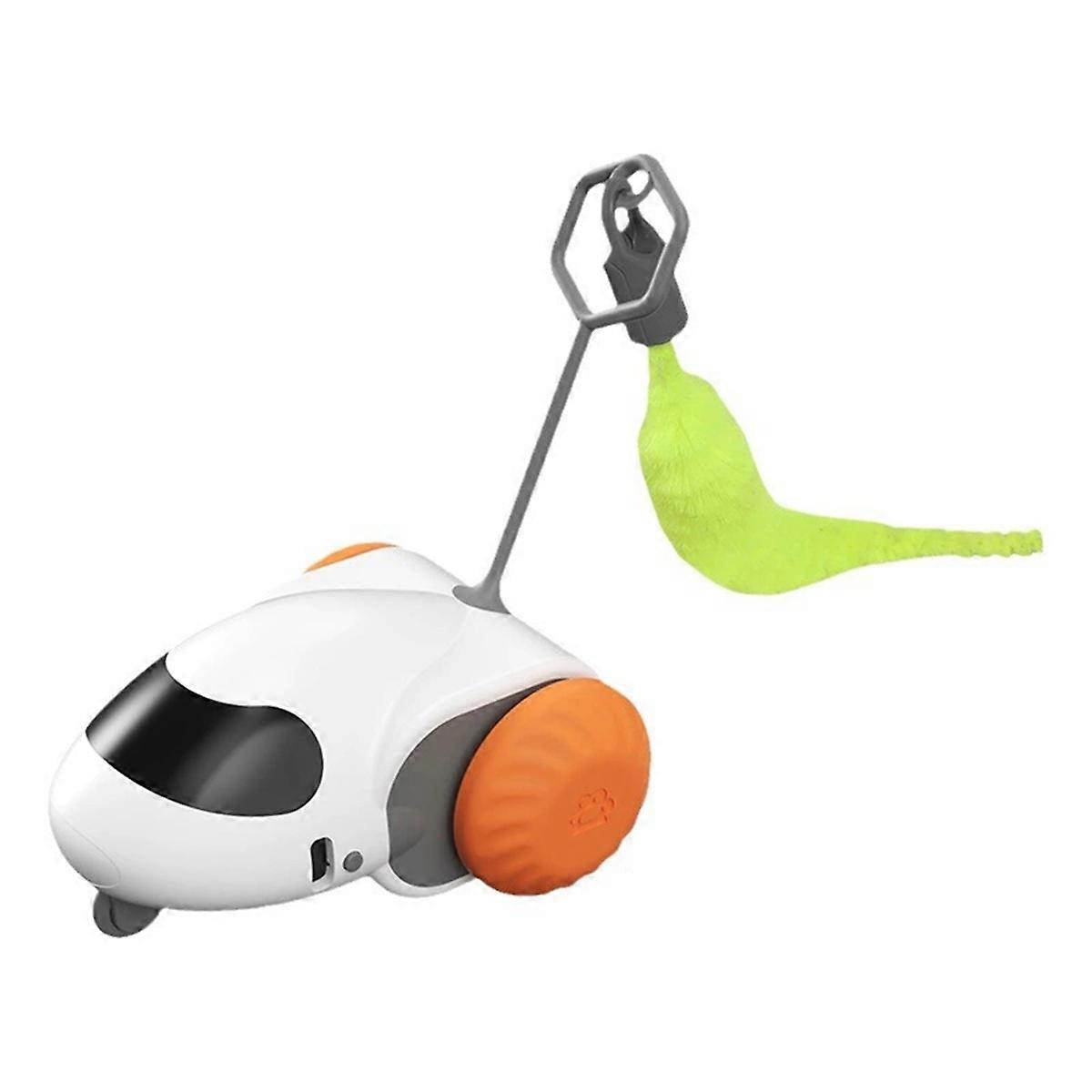 Smart Interactive Cat Toy Car Auto-Running for Indoor Cats B