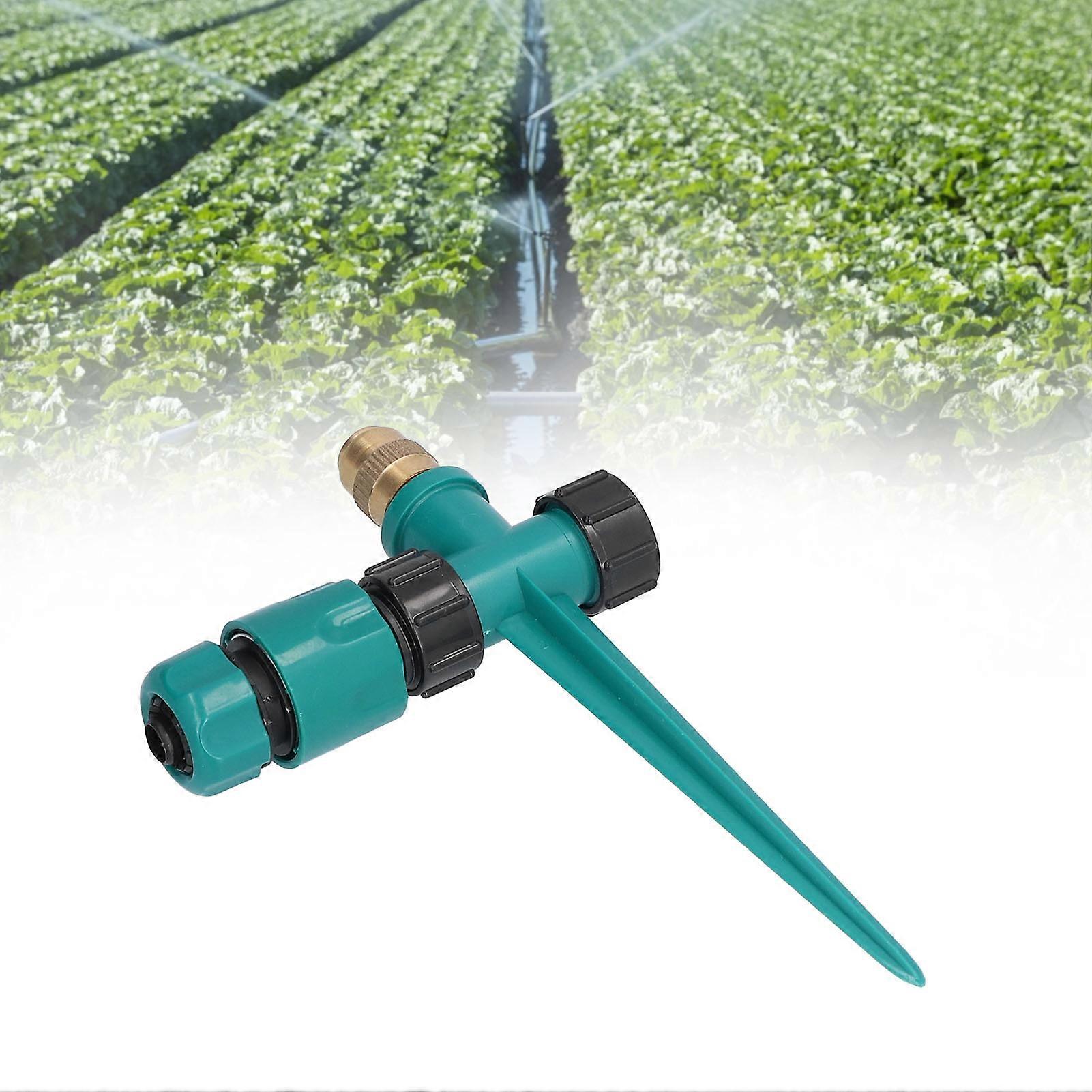 360° Automatic Lawn Sprinkler, Adjustable 22.5x13cm, ABS, 101g
