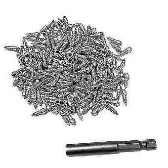200pcs 4x12mm Snow Screw Tire Studs for Car Motorcycle Bicycle Anti Skid