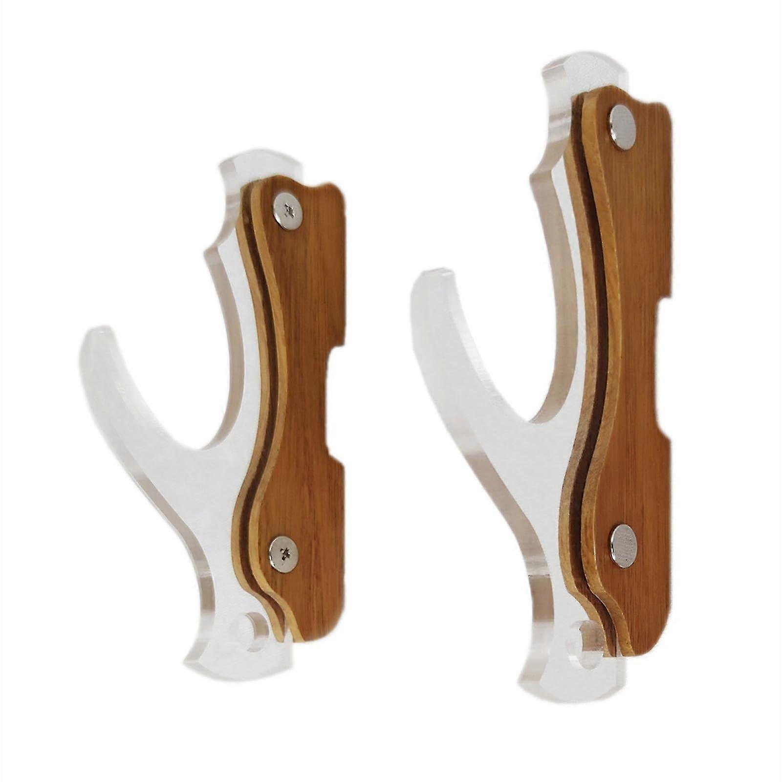 2025 Sword Holder Wall Samurai Knife Display Rack Katana Stand (1 Layer, Light Brown)