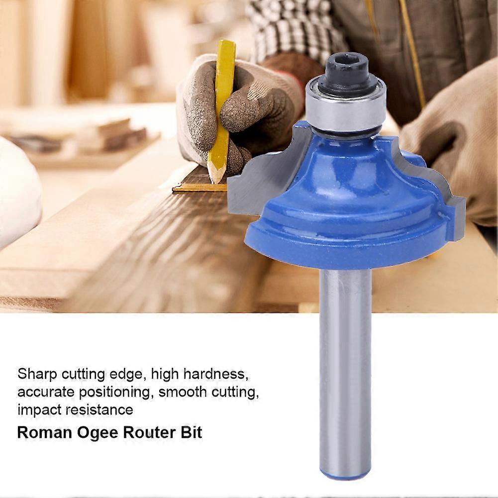 Roman Ogee Edging Router Bit 1/4" Shank 3/4" Milling Cutter