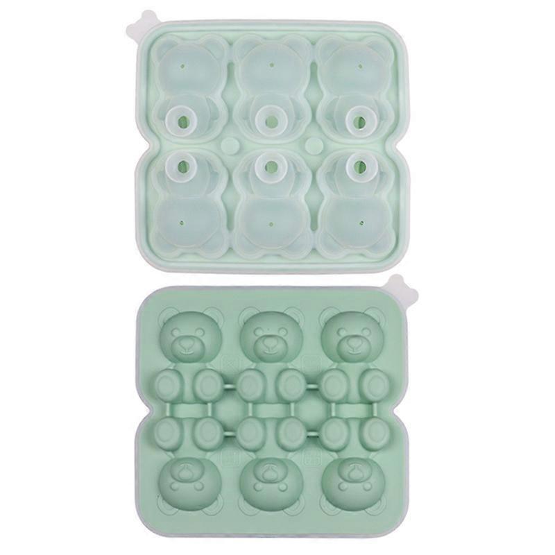 Bear Ice Cube Tray Mold - 3D Bear Shape Ice Cube Trays,Ice Cube Molds
