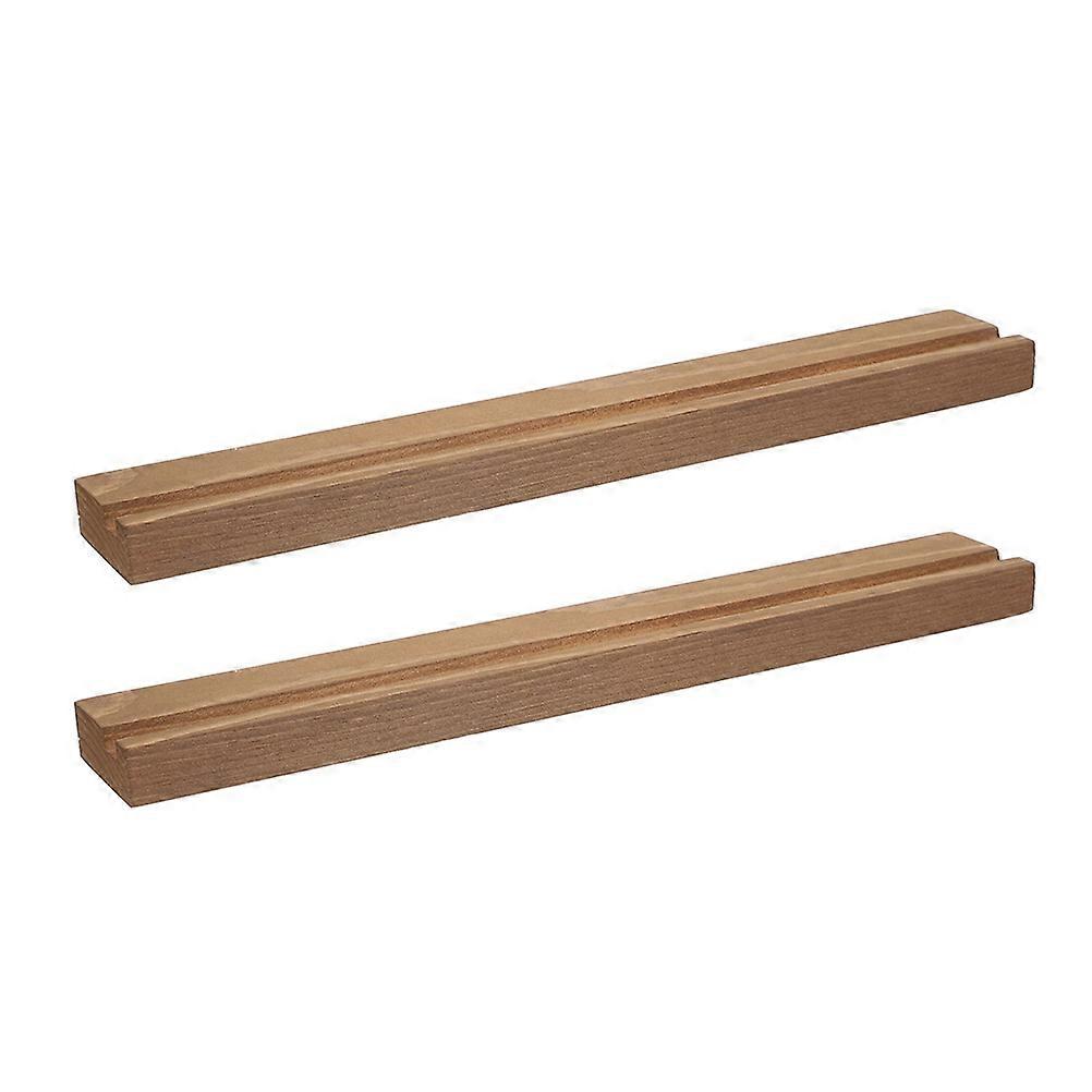 Wood Record Storage Racks Vinyl Holder for 3Sets Wall Wood Shelf