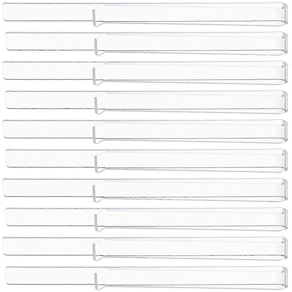 Music Clips Acrylic Music Page Holder Clips for Fixing Use 25Pairs