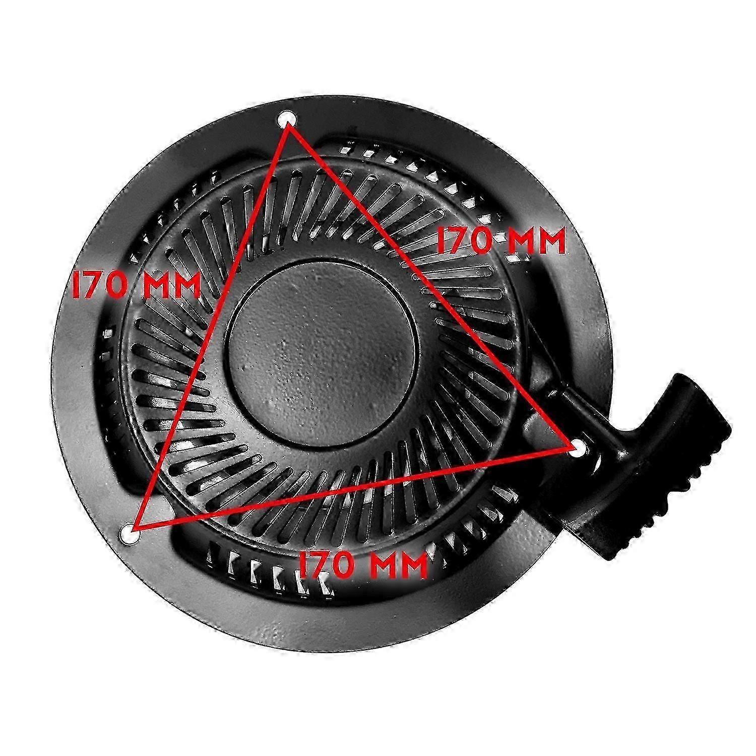 Engine starter suitable for multi-brand OHV lawn mowers/tillers with metal外壳长寿命